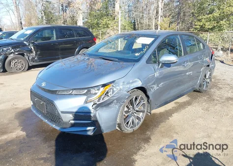 2022 Toyota Corolla Se from USA, damaged, VIN JTDS4MCE2N3510562